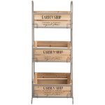 Petit meuble de rangement 3 cagettes Petit meuble de rangement 3 cagettes