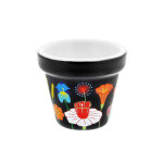 Petit recipient noir porcelaine 5 x 5 x 5 cm