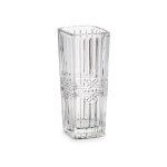 Petit vase carré en verre transparent 6, 4x6, 4x15cm Petit vase carré en verre transparent 6, 4x6, 4x15cm