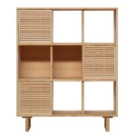 Petite bibliothque en pin massif naturel 98 cm non verni