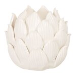 Photophore artichaut en dolomite crue