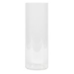 Photophore dcoratif en verre transparent h28