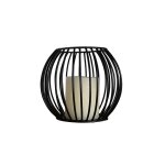 Photophore mtal rond 16x14 cm
