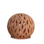 Photophore en terre cuite naturelle d. 15cm