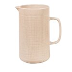Pichet en cramique marron glac 1, 3l