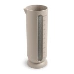 Pichet gradu en polypropylne gris opaque 1 litre