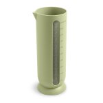 Pichet gradu en polypropylne vert opaque 1 litre