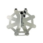 Pied de parasol gouvernail acier galvanis� 30kg