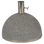 Pied de parasol granit 31, 5kg gris foncé Pied de parasol granit 31, 5kg gris foncé