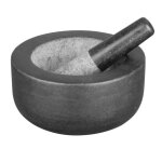 Pilon et mortier en granite Pilon et mortier en granite