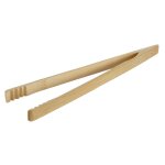 Pince à pain ou toast en bambou 25x6x1. 5cm Pince à pain ou toast en bambou 25x6x1. 5cm
