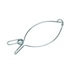 Pinces pour paupiettes en acier inoxydable argent Pinces pour paupiettes en acier inoxydable argent