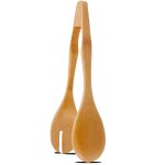 Pince  salade en bambou