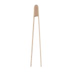 Pince à toast / cornichon en bois beige Pince à toast / cornichon en bois beige