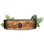 Piscine gonflable imitation bois 250cm