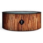 Piscine hors sol gonflable imitation bois 180cm