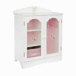 Placard  poupes avec cintres 52. 7 cm, blanc