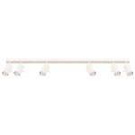 Plafonnier acier beige h 17 cm