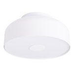 Plafonnier acier blanc h 15 cm Plafonnier acier blanc h 15 cm