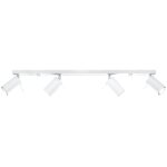 Plafonnier acier blanc h 16 cm Plafonnier acier blanc h 16 cm