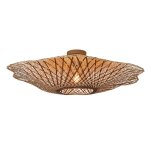 Plafonnier bambou naturel 22x87x22cm Plafonnier bambou naturel 22x87x22cm