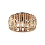 Plafonnier en bois marron Plafonnier en bois marron