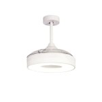Plafonnier design en plastique blanc Plafonnier design en plastique blanc