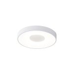 Plafonnier design en plastique blanc