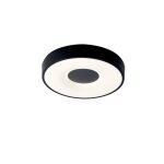 Plafonnier design en plastique noir Plafonnier design en plastique noir