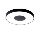 Plafonnier design en plastique noir Plafonnier design en plastique noir