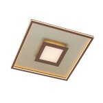 Plafonnier led en aluminium marron Plafonnier led en aluminium marron