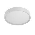 Plafonnier led salle de bain blanc mat