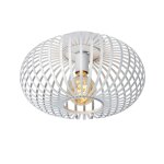 Plafonnier métal blanc 39. 5 cm Plafonnier métal blanc 39. 5 cm