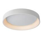 Plafonnier métal blanc 80 cm Plafonnier métal blanc 80 cm