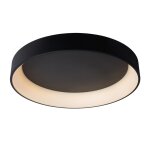Plafonnier métal noir 80 cm Plafonnier métal noir 80 cm
