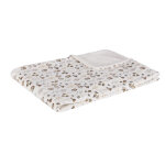 Plaid bébé en gaze de coton biologique imprimé forêt multicolore 75x100 Plaid bébé en gaze de coton biologique imprimé forêt multicolore 75x100