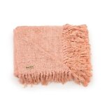 Plaid en coton rose Plaid en coton rose