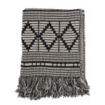 Plaid couverture noir et blanc Plaid couverture noir et blanc