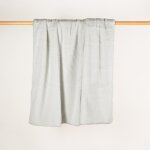 Plaid fausse fourrure souple au toucher ultra doux gris 140x140 cm