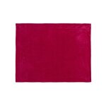 Plaid en polyester couleur fushia