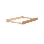 Plan  langer amovible pour lit bb en bois htre verni 60 x 120 cm