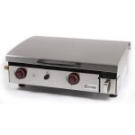 Plancha gaz 2 br�leurs arenc 6 kw - somagic