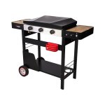Plancha gaz sur chariot 3 brûleurs solia 350 - somagic Plancha gaz sur chariot 3 brûleurs solia 350 - somagic