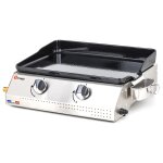 Plancha à gaz vera 200 avec cuve en inox - somagic Plancha à gaz vera 200 avec cuve en inox - somagic