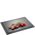 Planche  dcouper en bois avec rainure  jus 30x44 cm