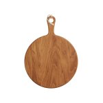 Planche  pagaie ronde de service chne marron