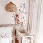 Planche de stickers enfants - dlicates fleurs
