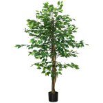 Plante artificiel ficus h. 1, 5 m tronc branches liane lichen feuilles Plante artificiel ficus h. 1, 5 m tronc branches liane lichen feuilles