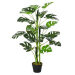 Plante artificielle monstera h. 1 m feuilles de tortue grand réalisme Plante artificielle monstera h. 1 m feuilles de tortue grand réalisme