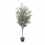 Plante artificielle olivier en pot, h 150 cm